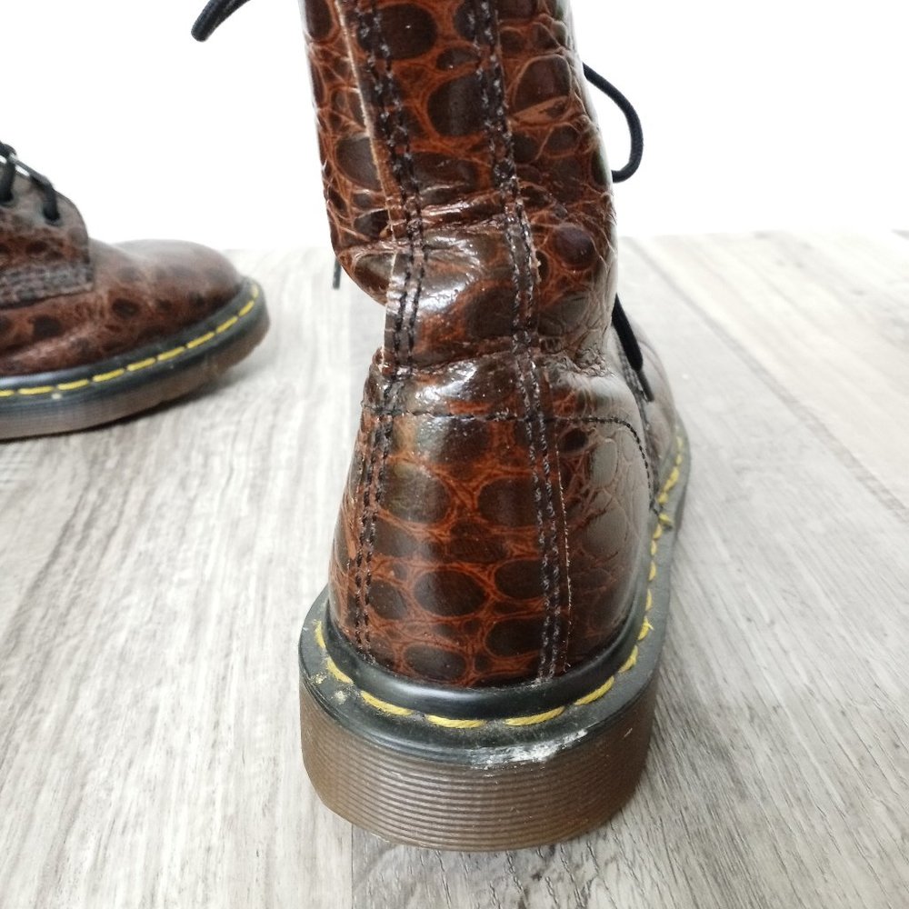dr martens crocodile
